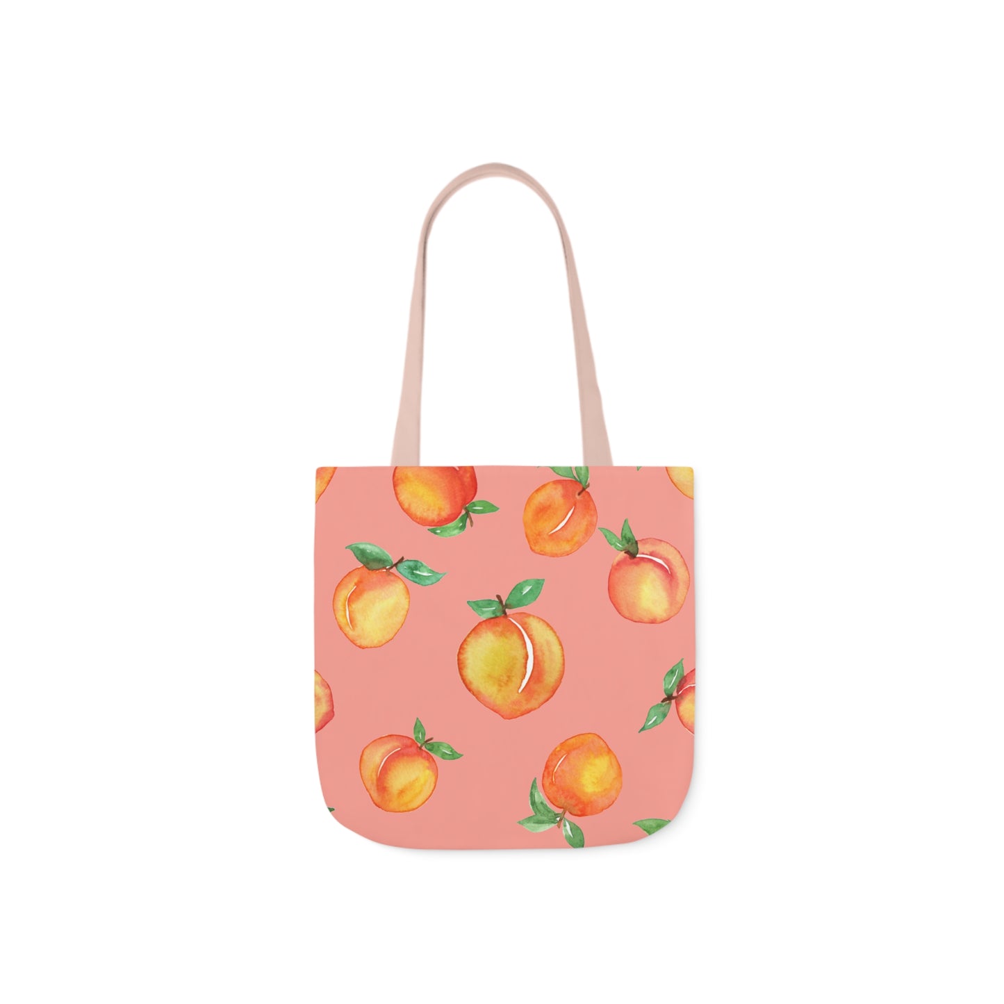 Mediterranean Peach Paradise Tote Bag