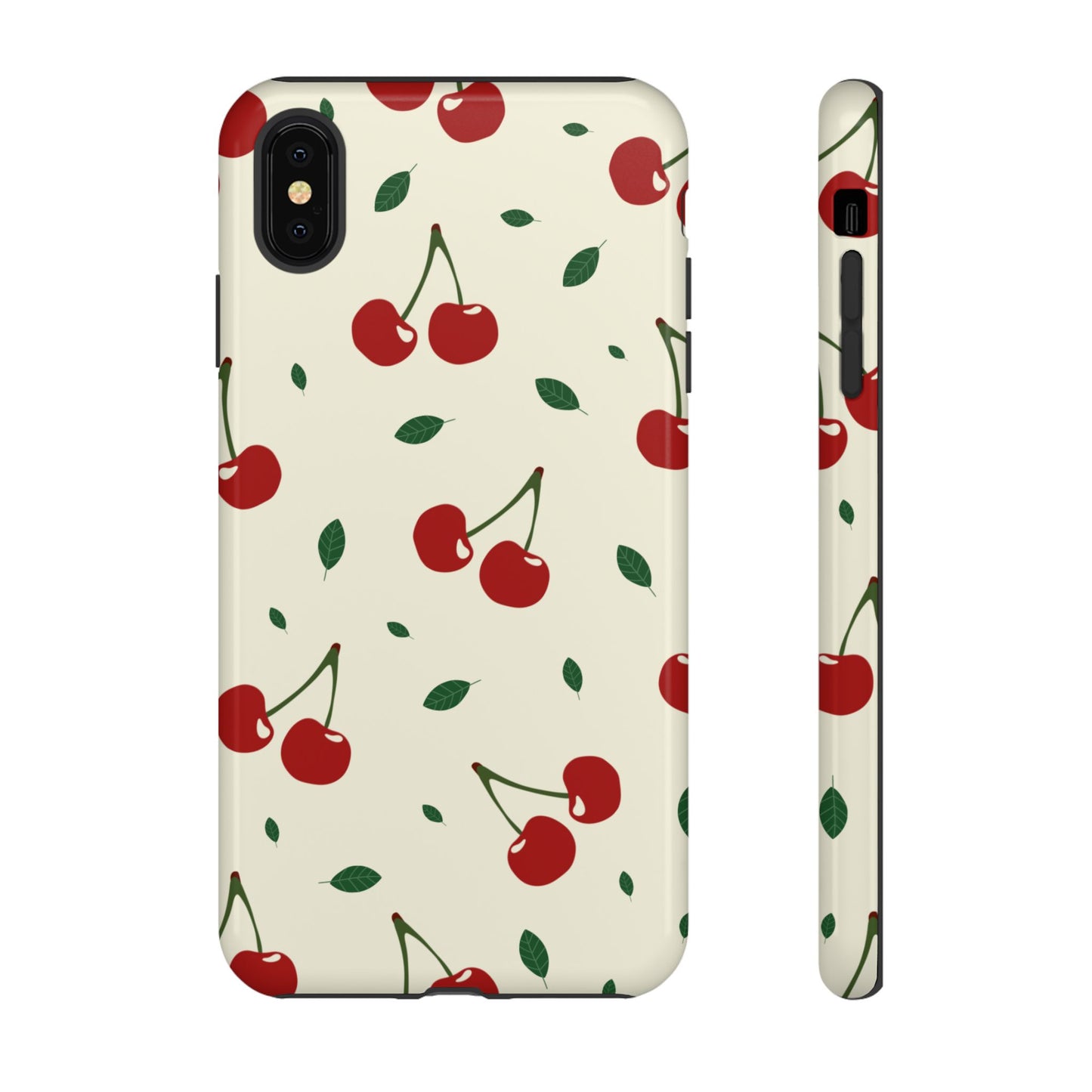 Cherries in Paris Tough Phone Cases