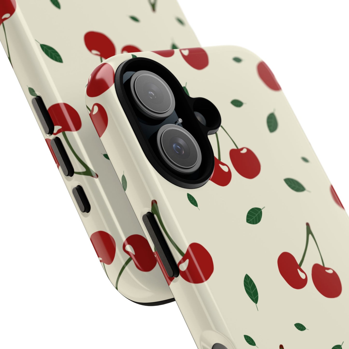 Cherries in Paris Tough Phone Cases