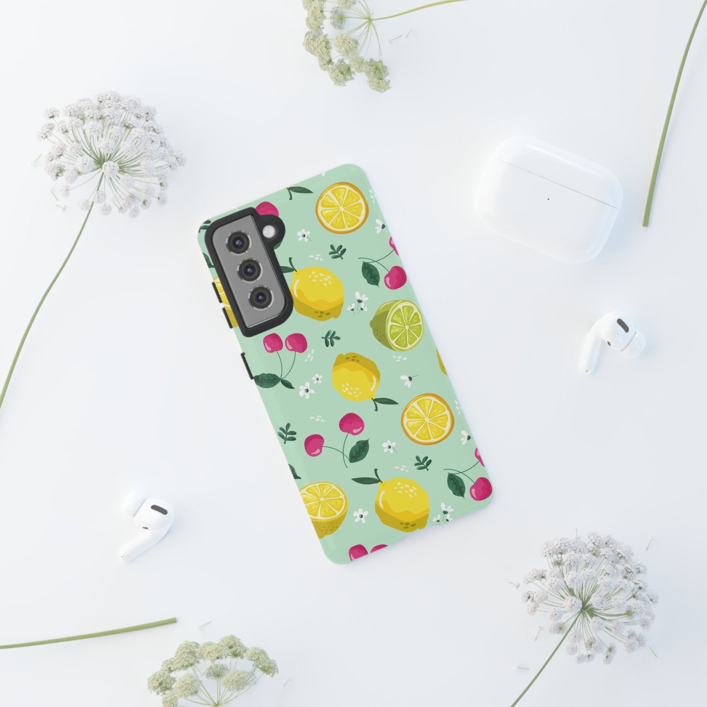 Capri Citrus Cherry Pop Tough Phone Cases