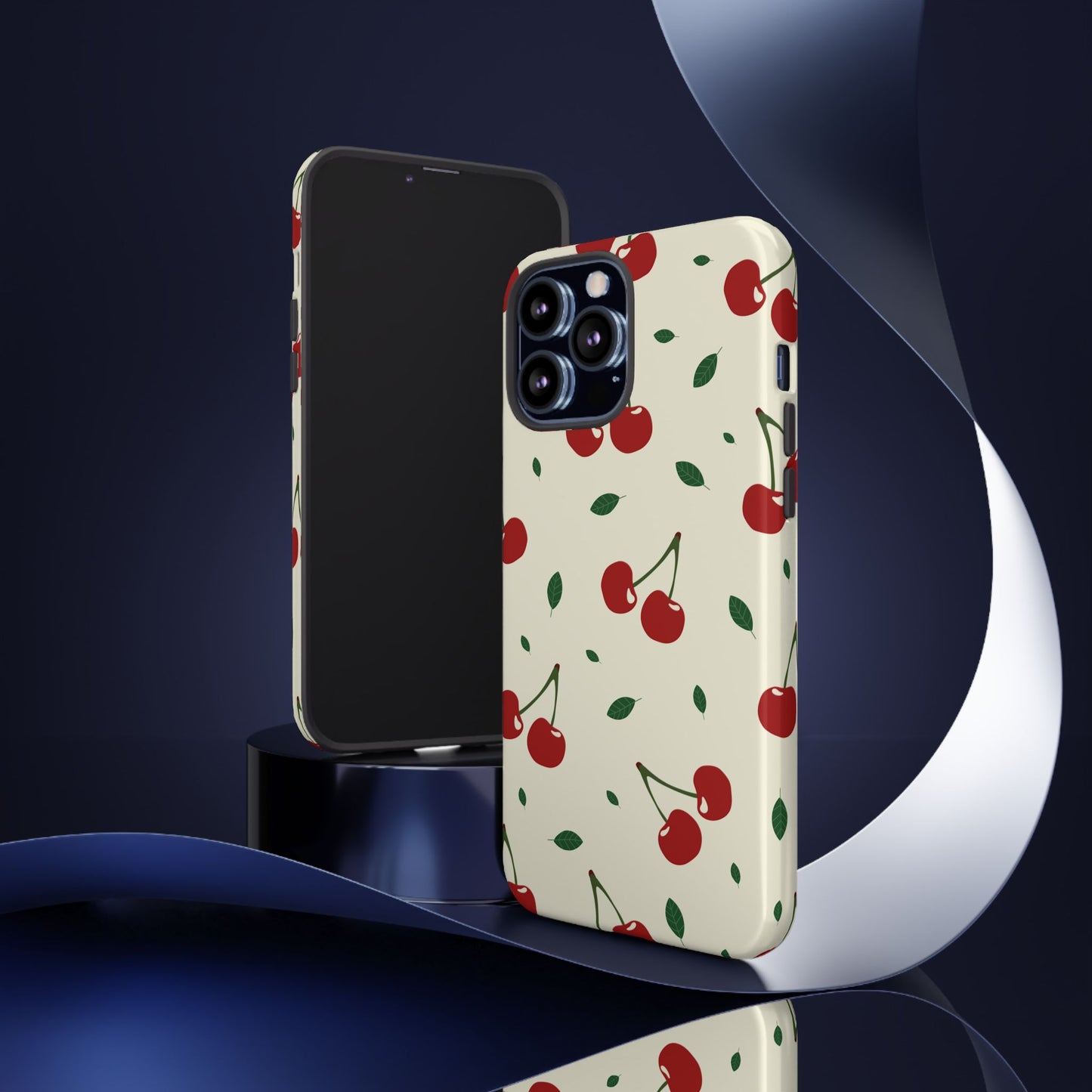 Cherries in Paris Tough Phone Cases