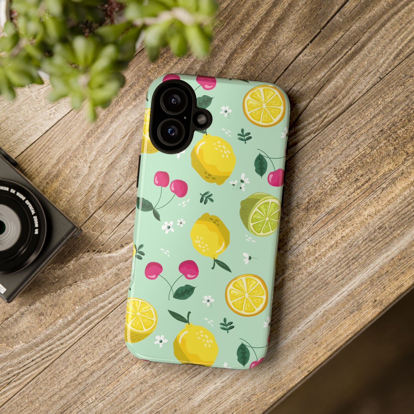 Capri Citrus Cherry Pop Tough Phone Cases