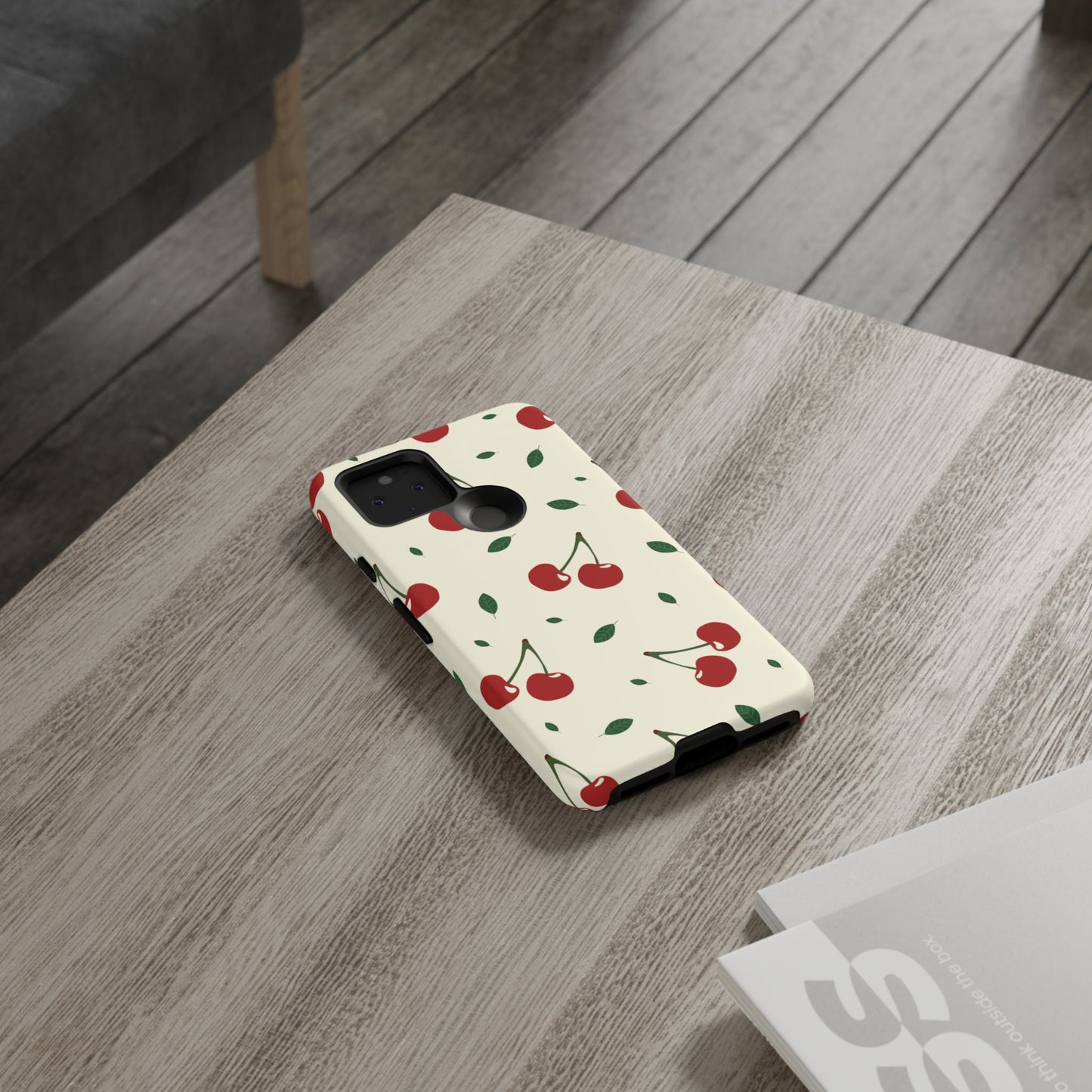 Cherries in Paris Tough Phone Cases