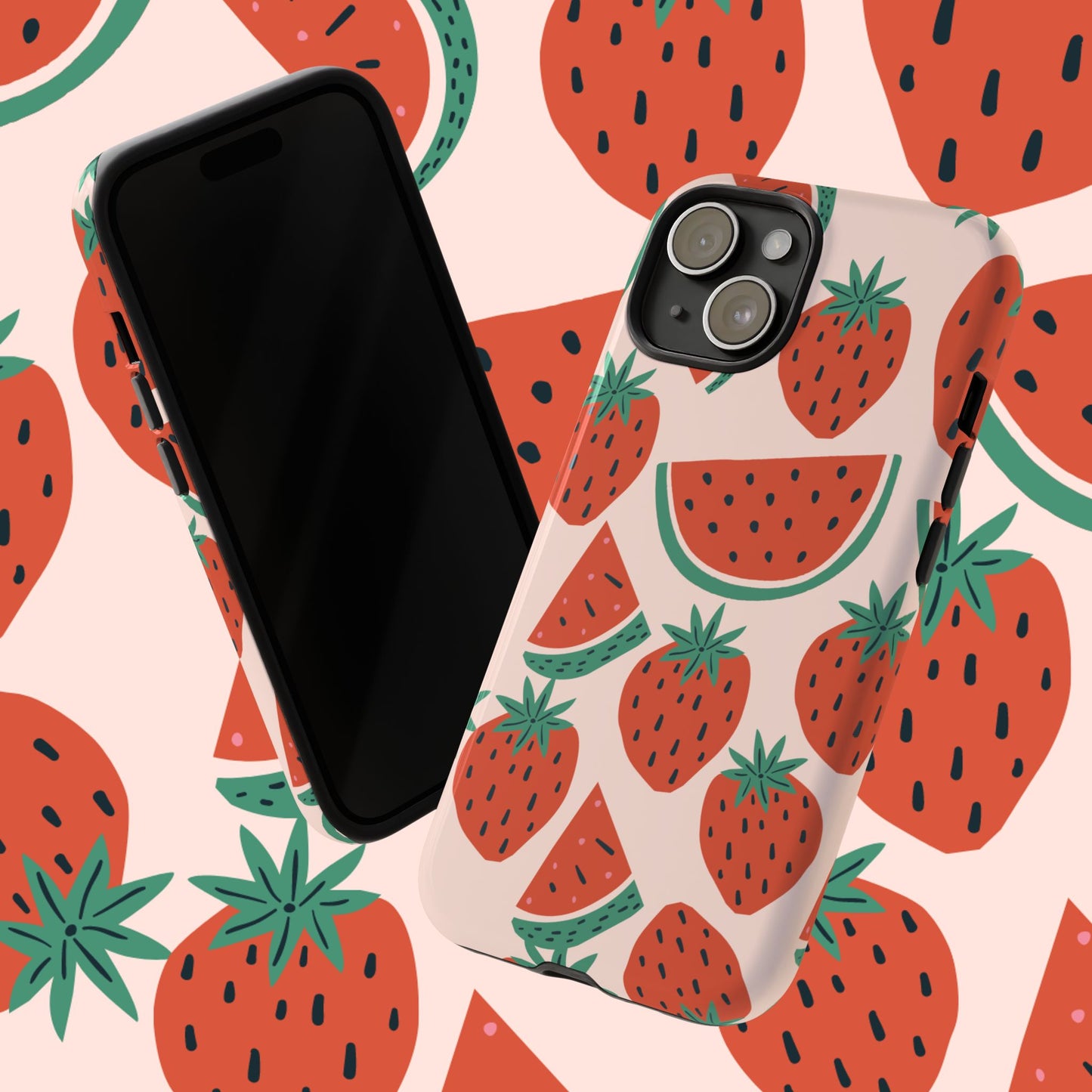 Miami Fruit Fusion Case Tough Phone Cases