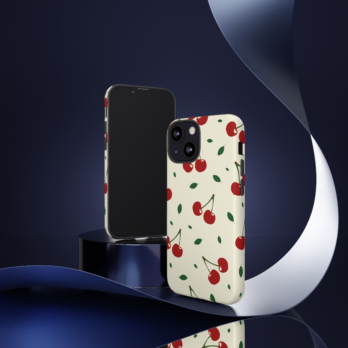 Cherries in Paris Tough Phone Cases