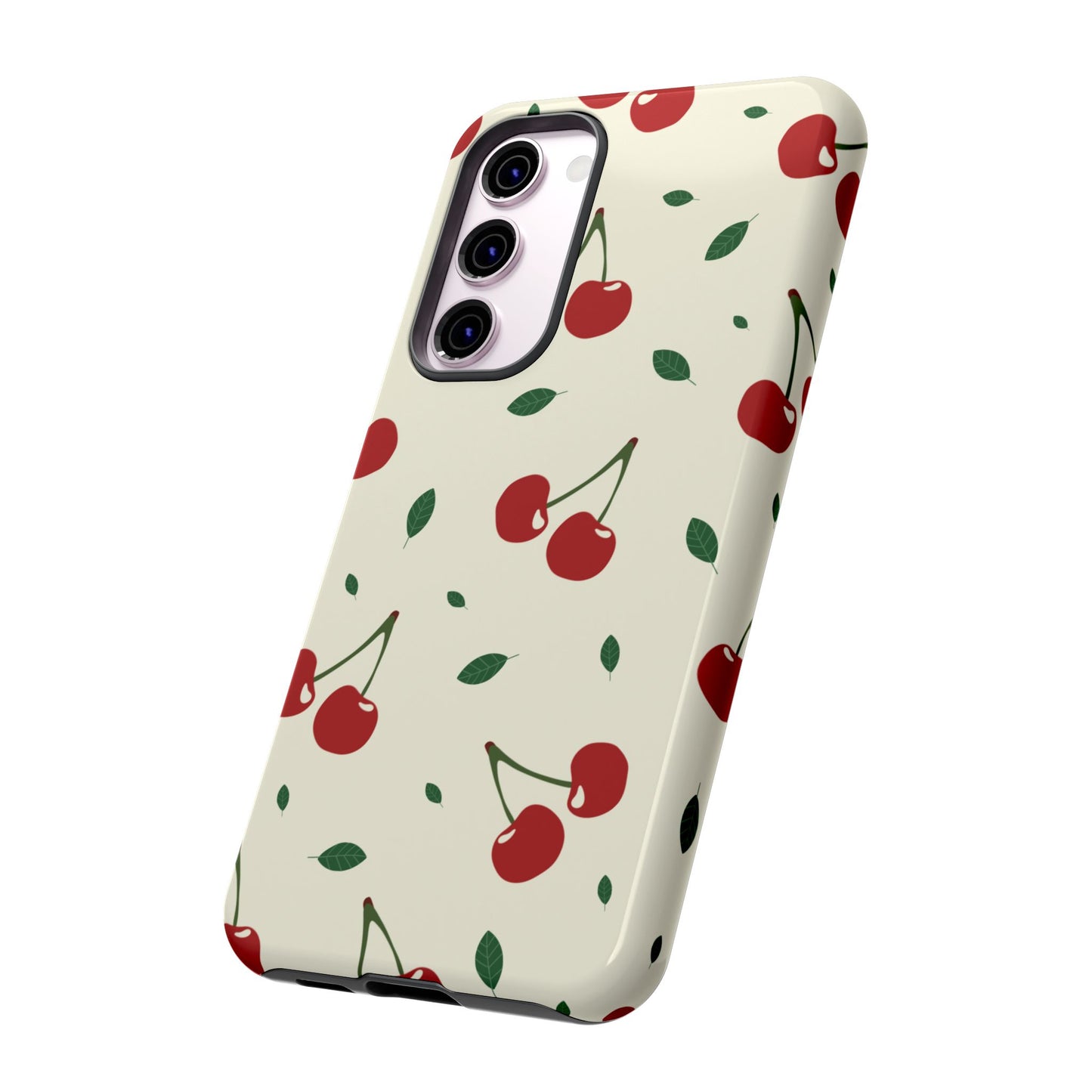 Cherries in Paris Tough Phone Cases