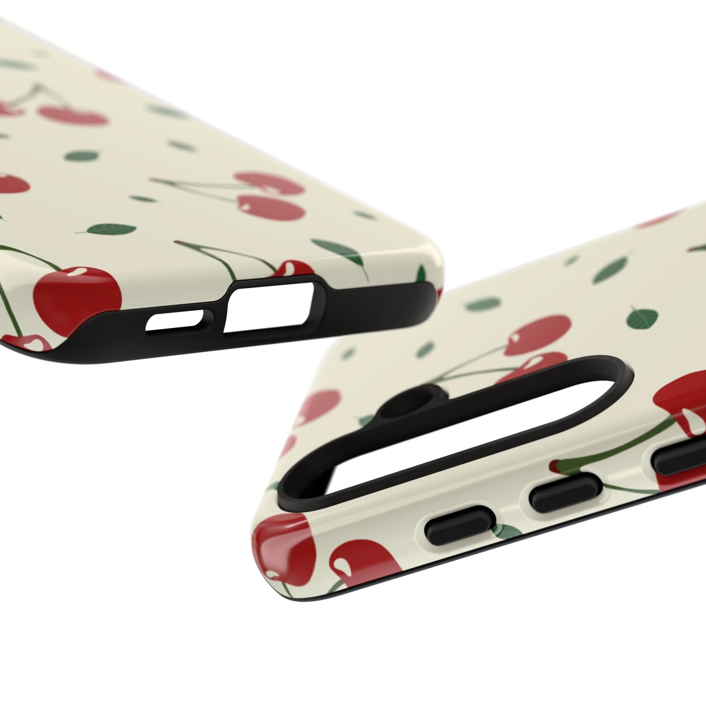 Cherries in Paris Tough Phone Cases