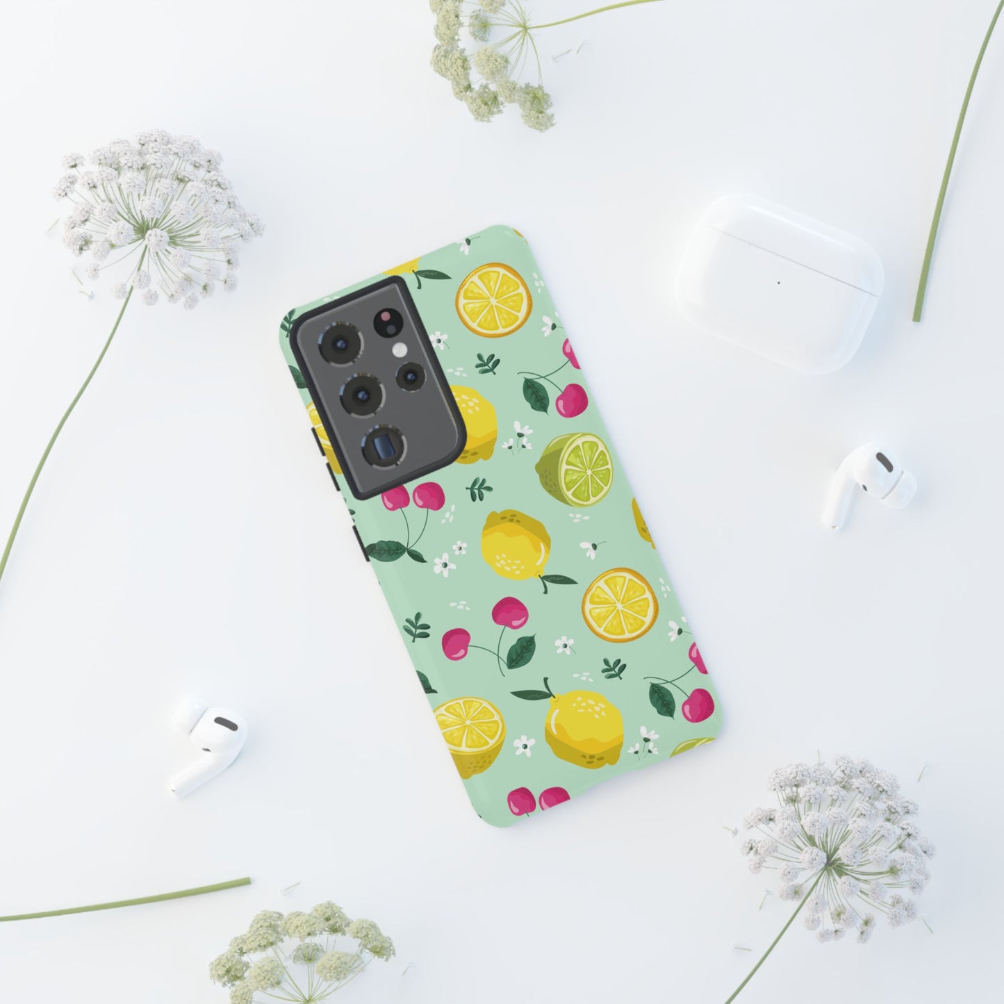 Capri Citrus Cherry Pop Tough Phone Cases