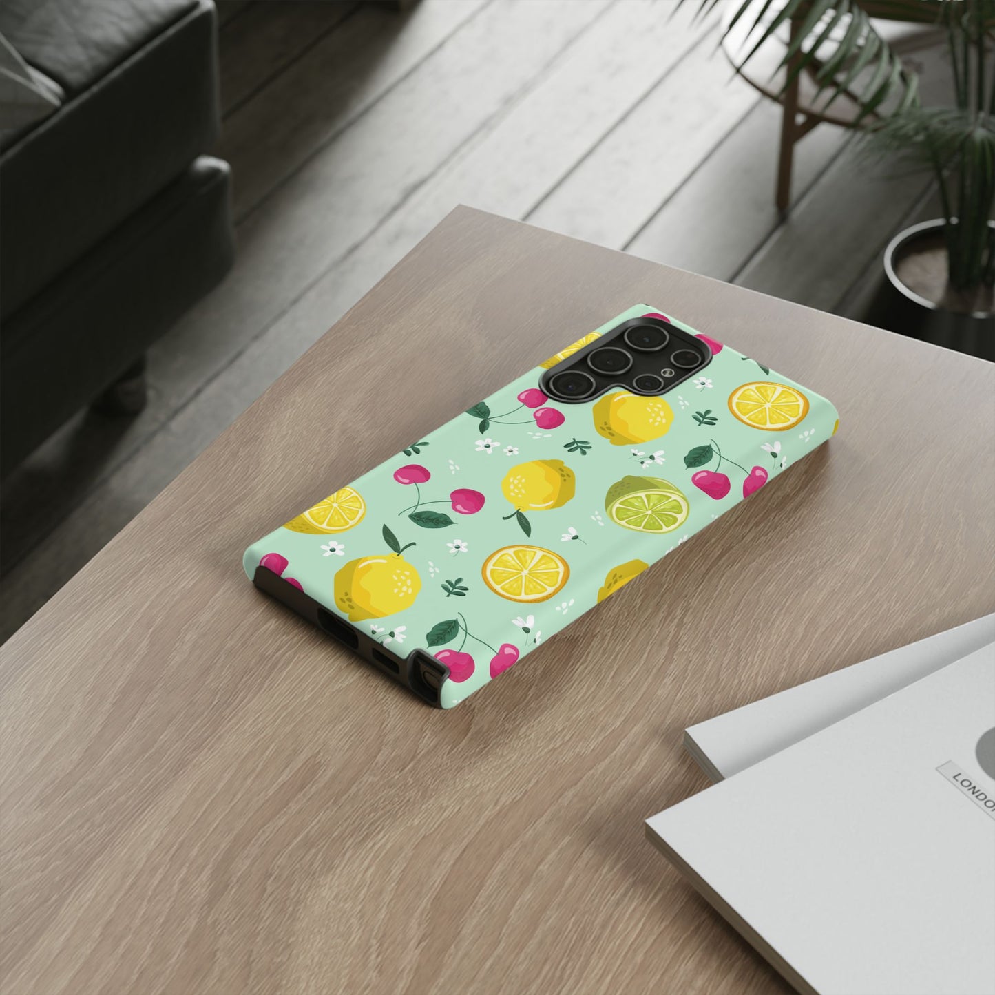 Capri Citrus Cherry Pop Tough Phone Cases