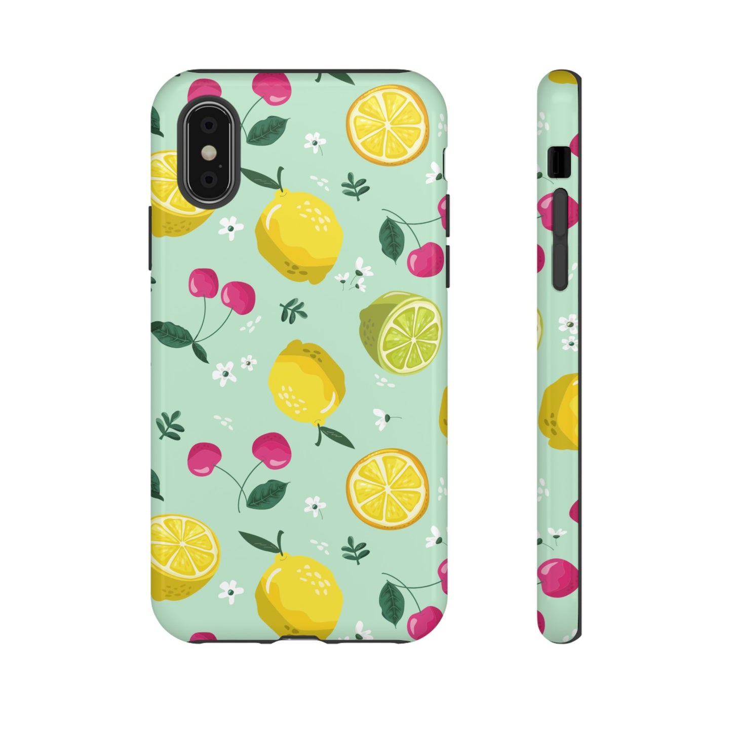 Capri Citrus Cherry Pop Tough Phone Cases