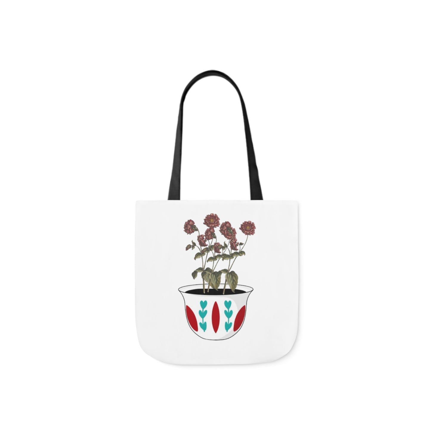 Lubnan Will Blossom Tote Bag (White)