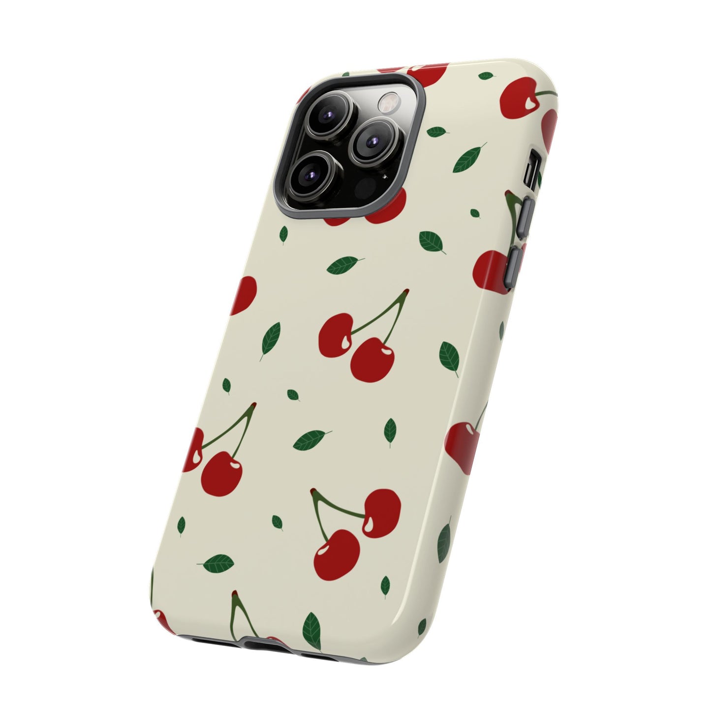 Cherries in Paris Tough Phone Cases