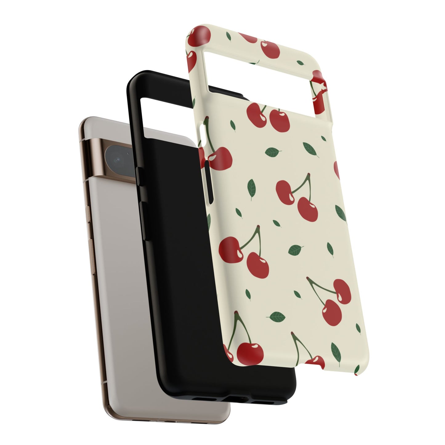 Cherries in Paris Tough Phone Cases