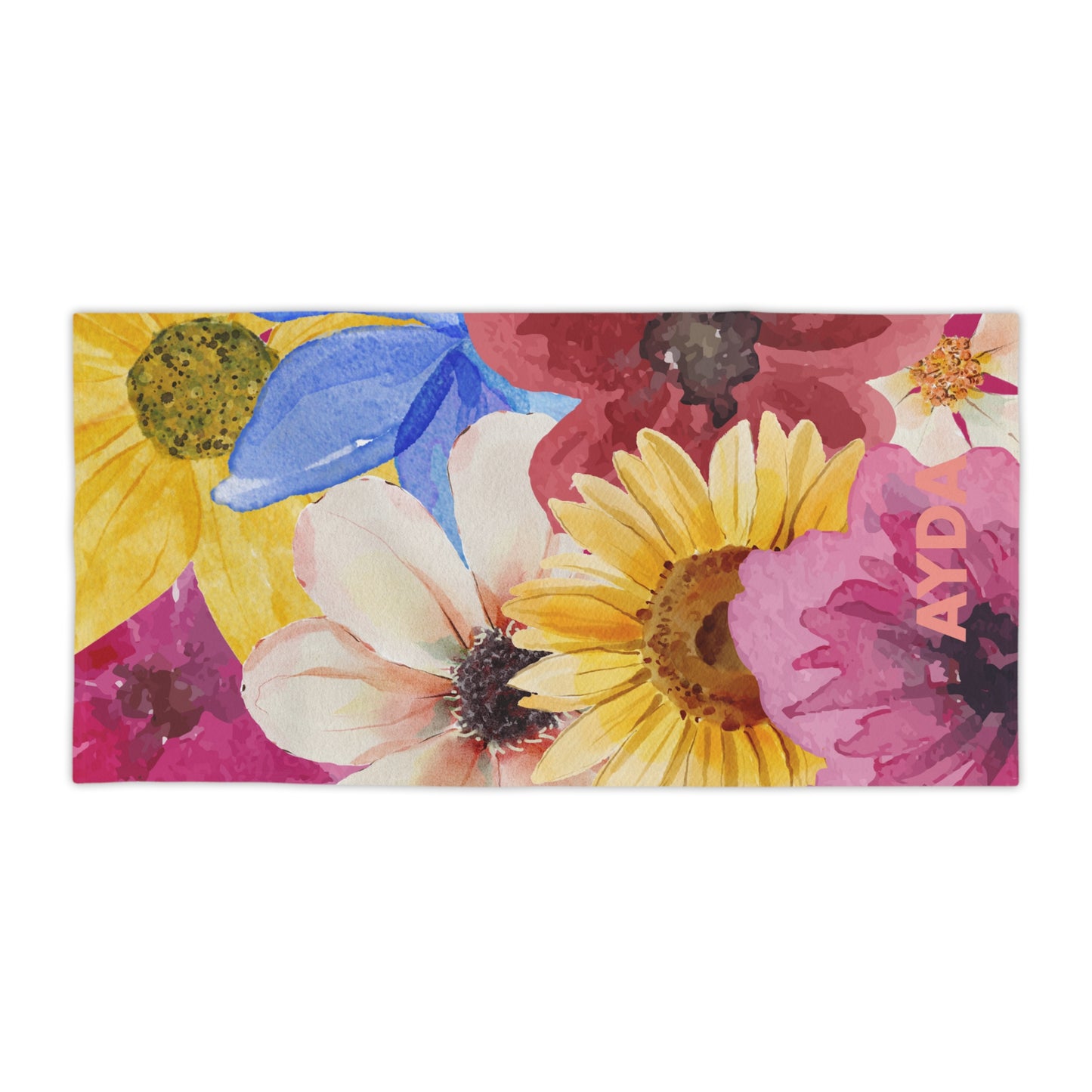 Floral Bloom Beach Towels