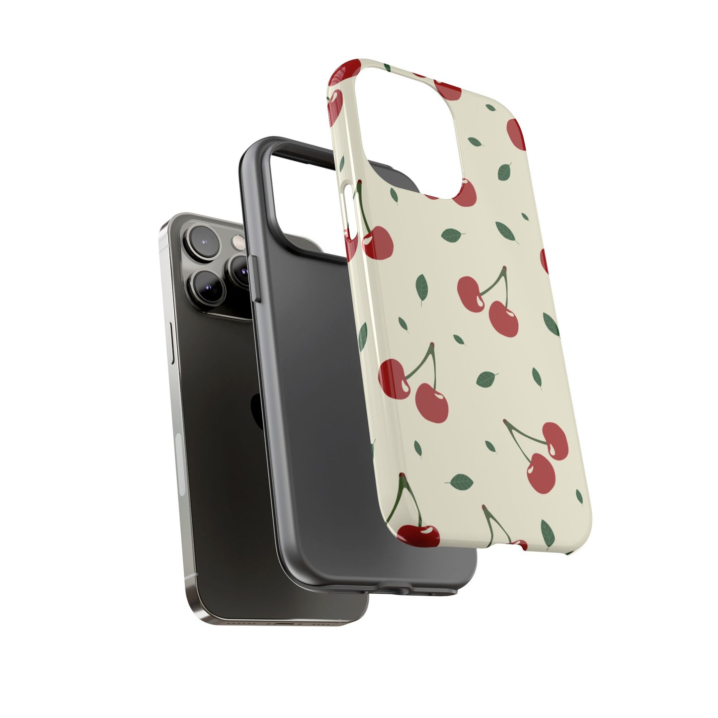 Cherries in Paris Tough Phone Cases