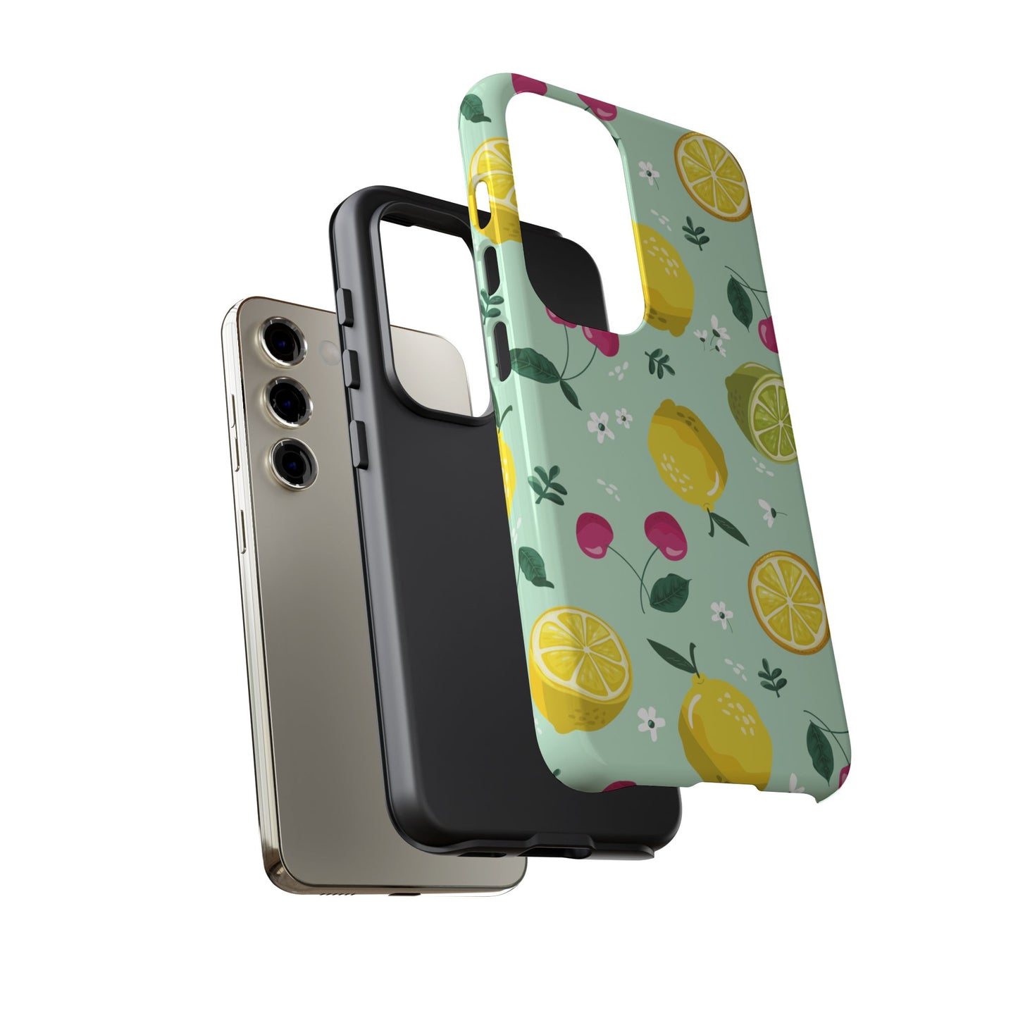 Capri Citrus Cherry Pop Tough Phone Cases