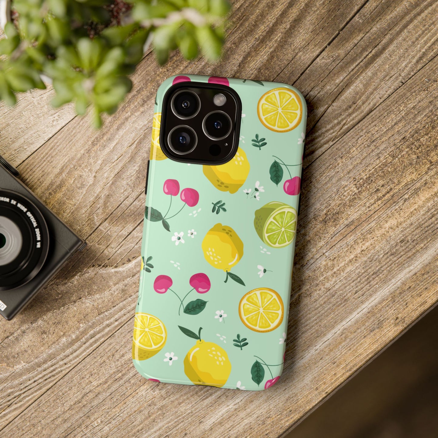 Capri Citrus Cherry Pop Tough Phone Cases