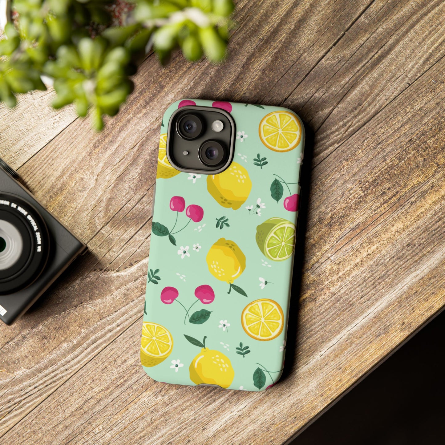 Capri Citrus Cherry Pop Tough Phone Cases