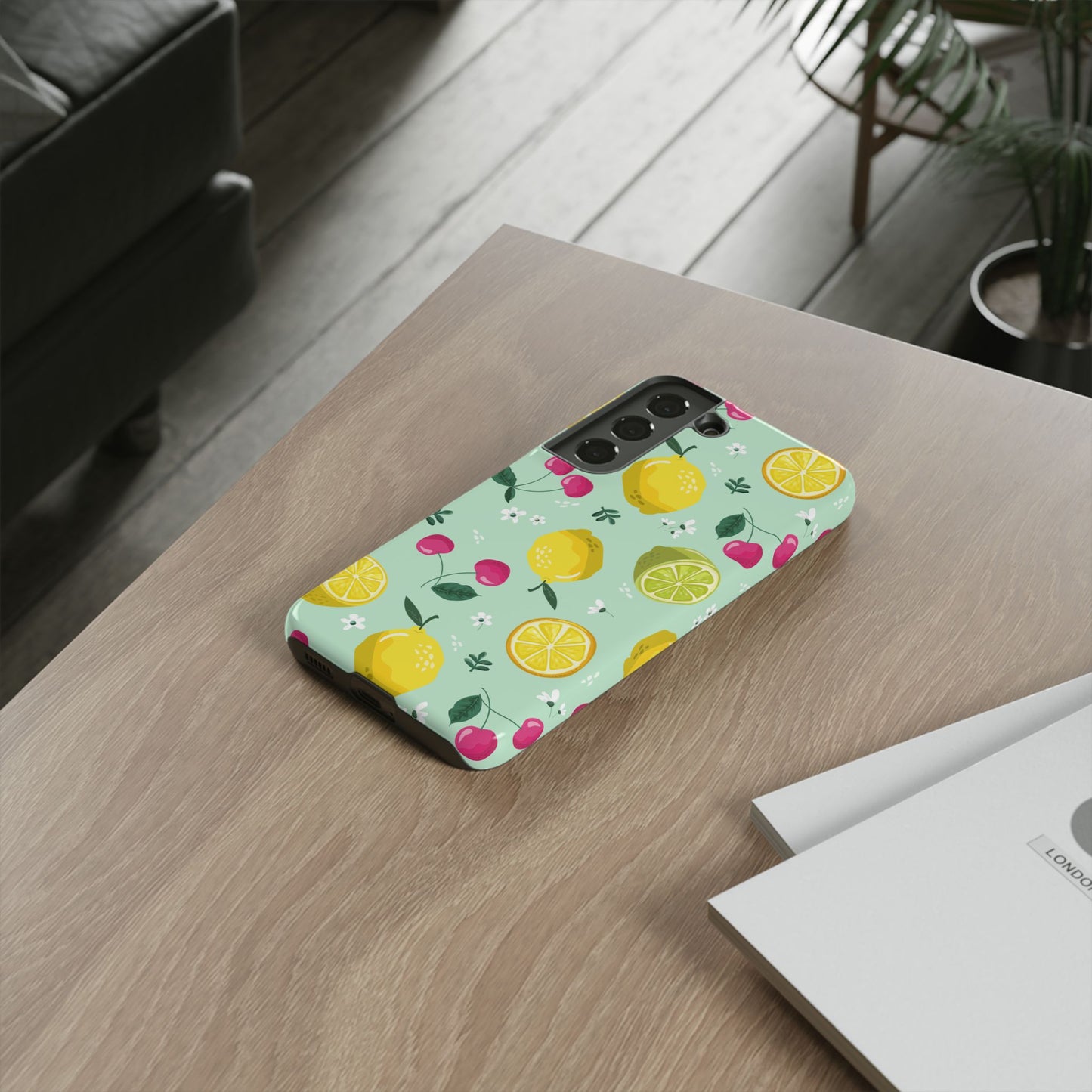 Capri Citrus Cherry Pop Tough Phone Cases