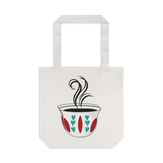 Yassine Coffee Cup Tote Bag