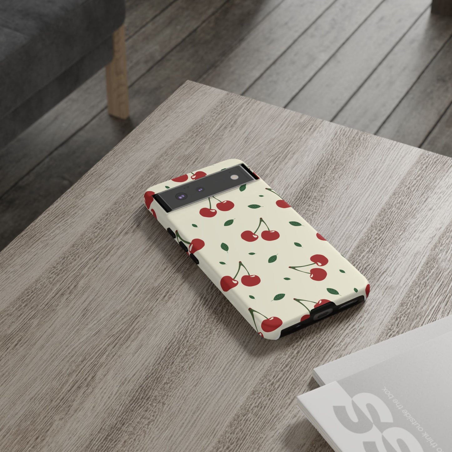 Cherries in Paris Tough Phone Cases