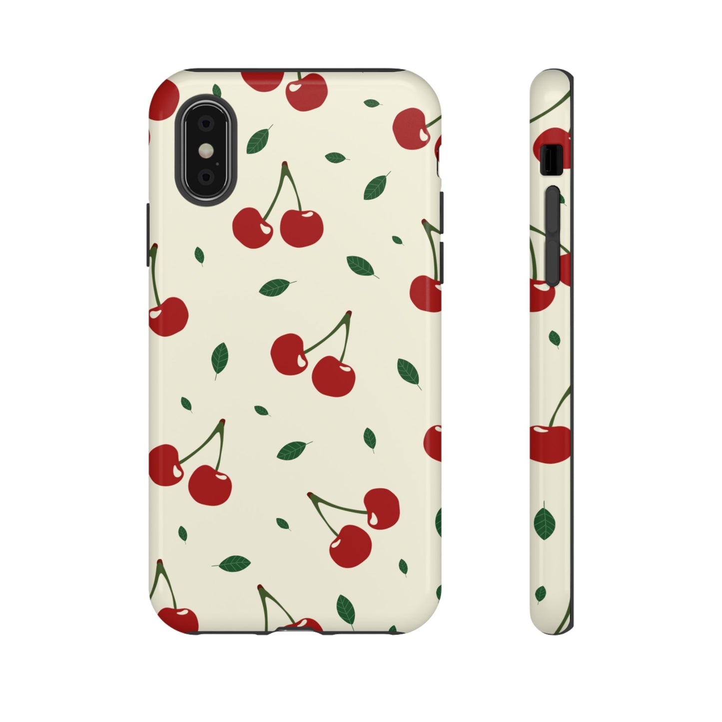 Cherries in Paris Tough Phone Cases