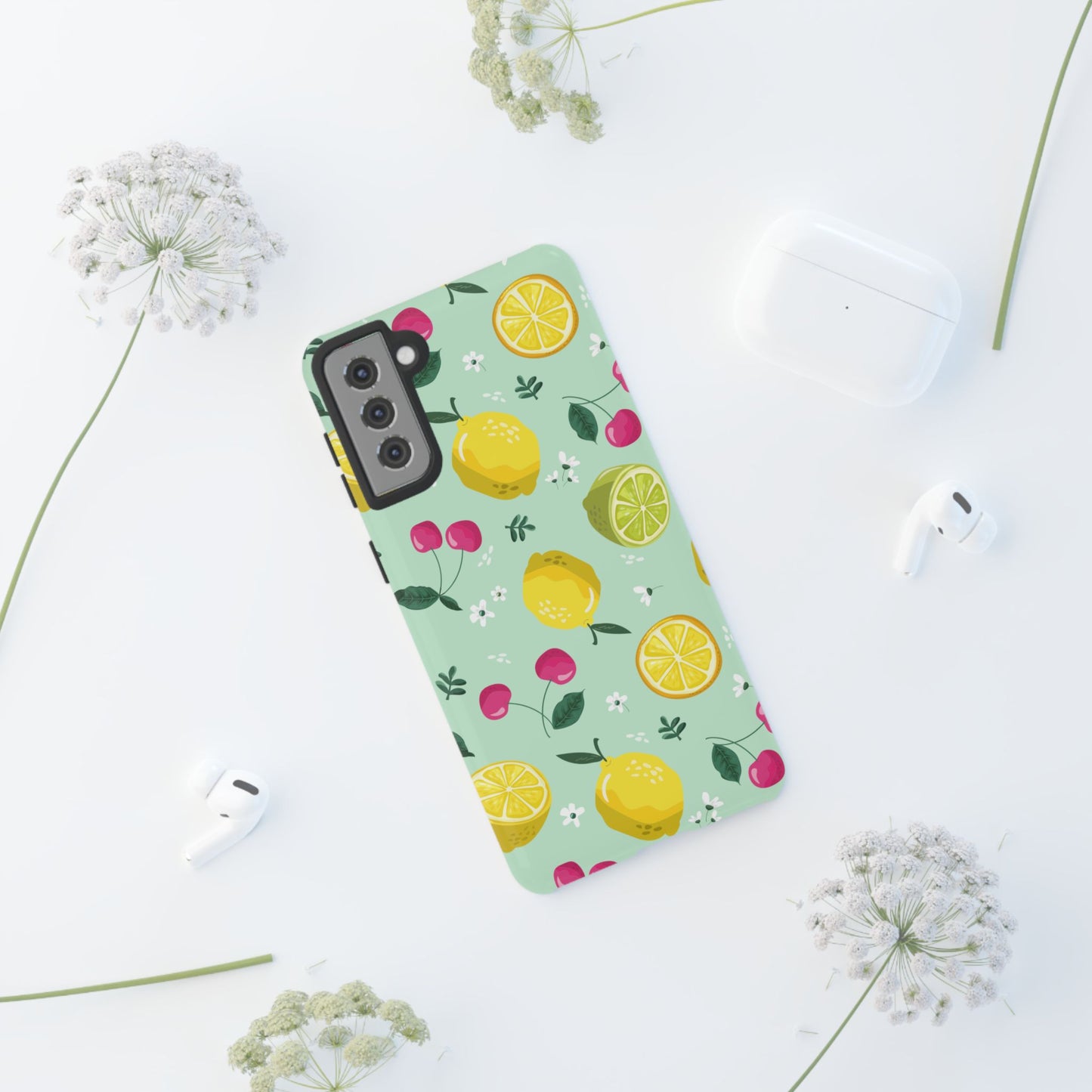 Capri Citrus Cherry Pop Tough Phone Cases