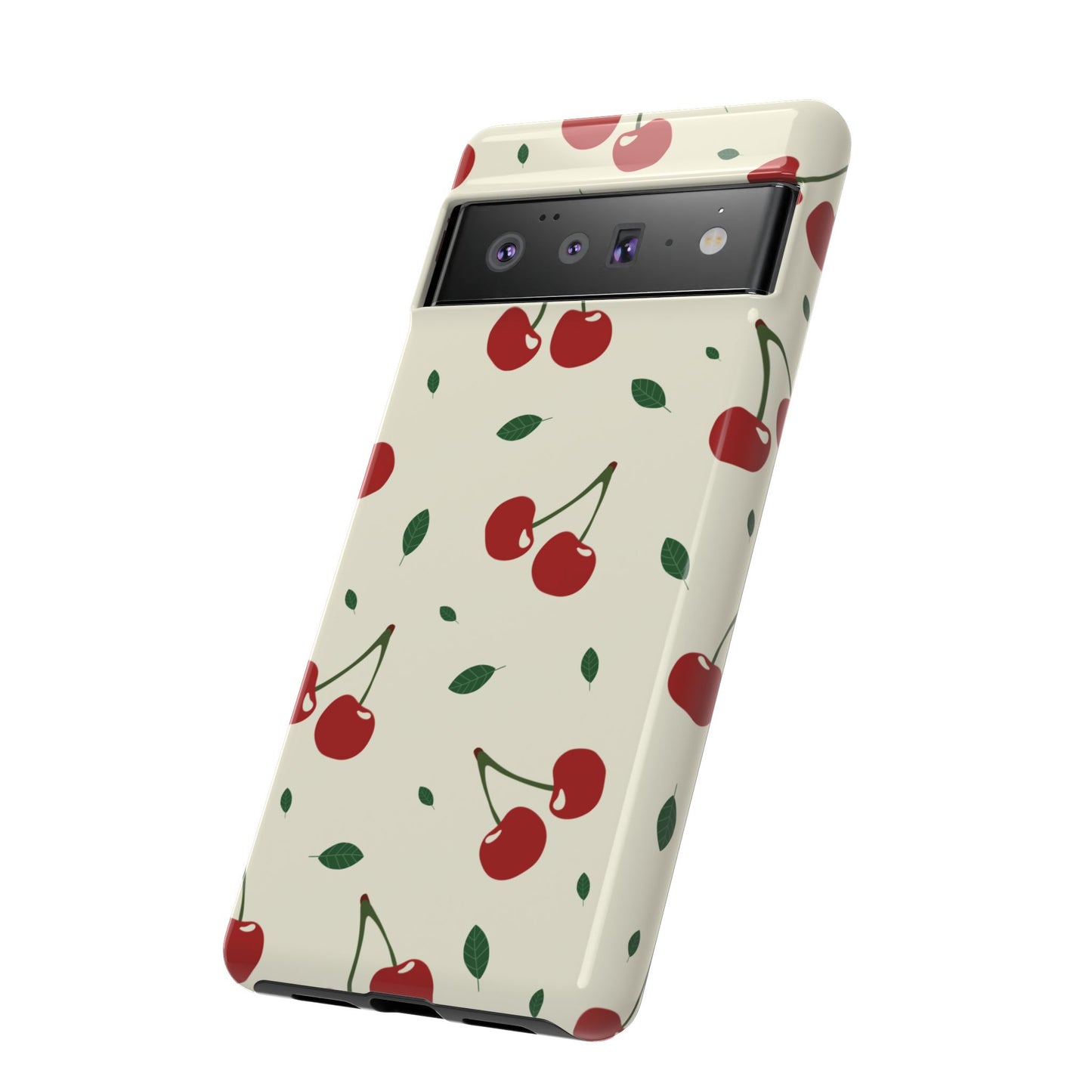 Cherries in Paris Tough Phone Cases