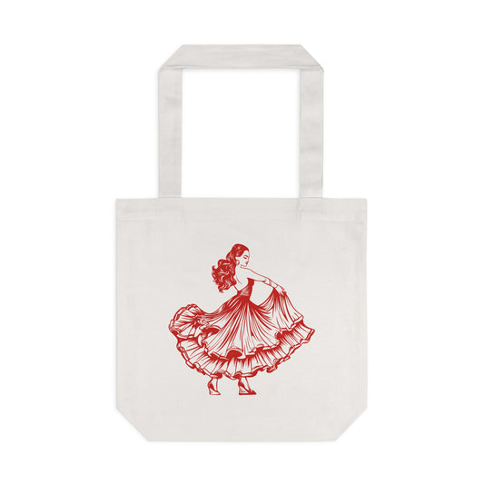 Spanish Flamenco Dance Tote Bag