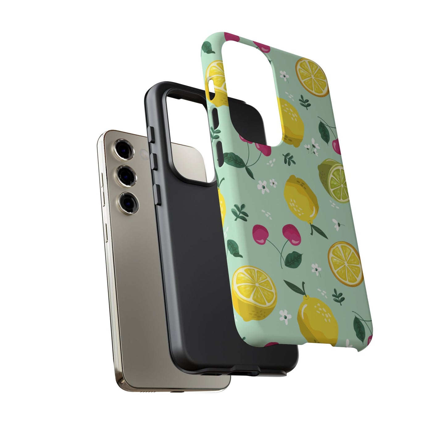 Capri Citrus Cherry Pop Tough Phone Cases