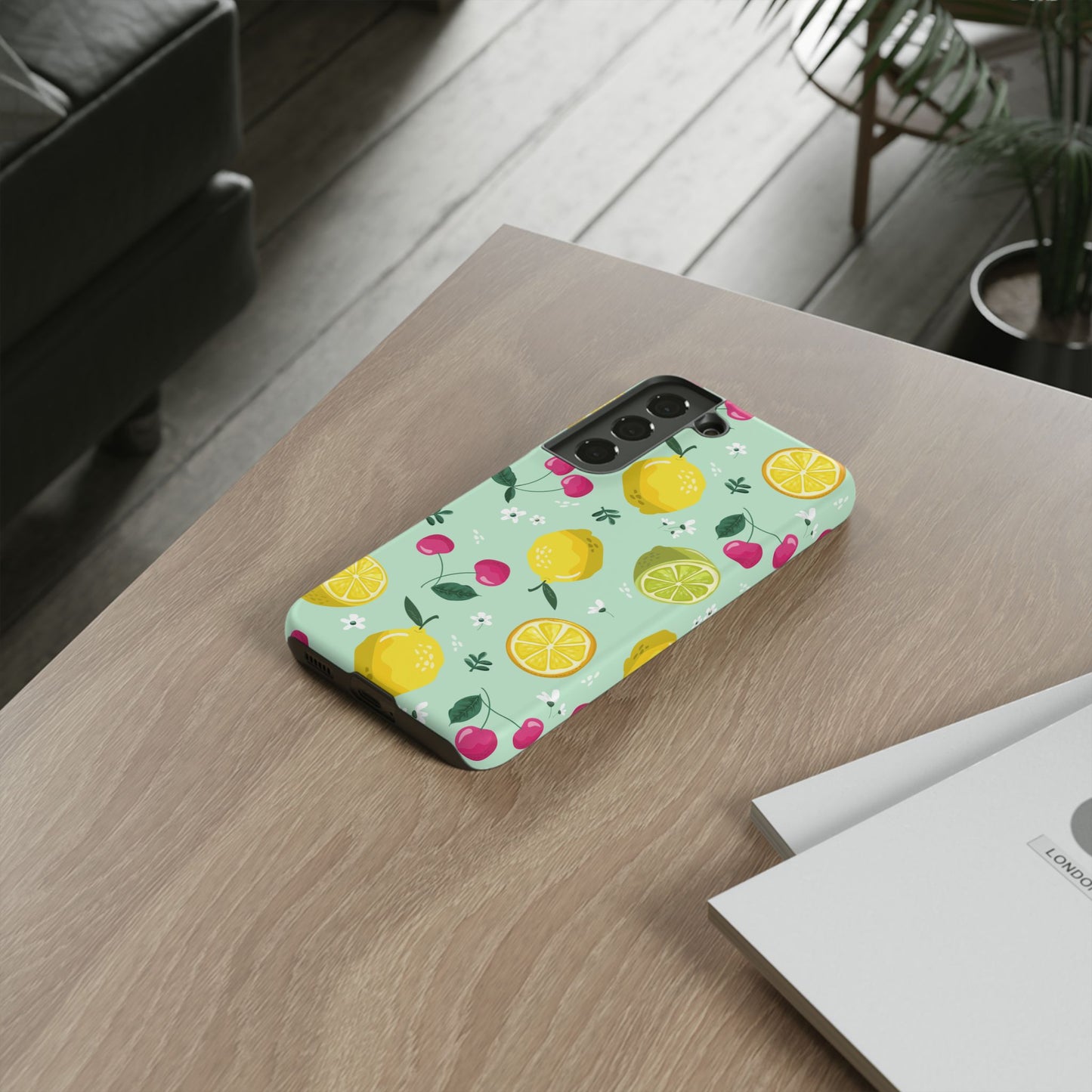 Capri Citrus Cherry Pop Tough Phone Cases