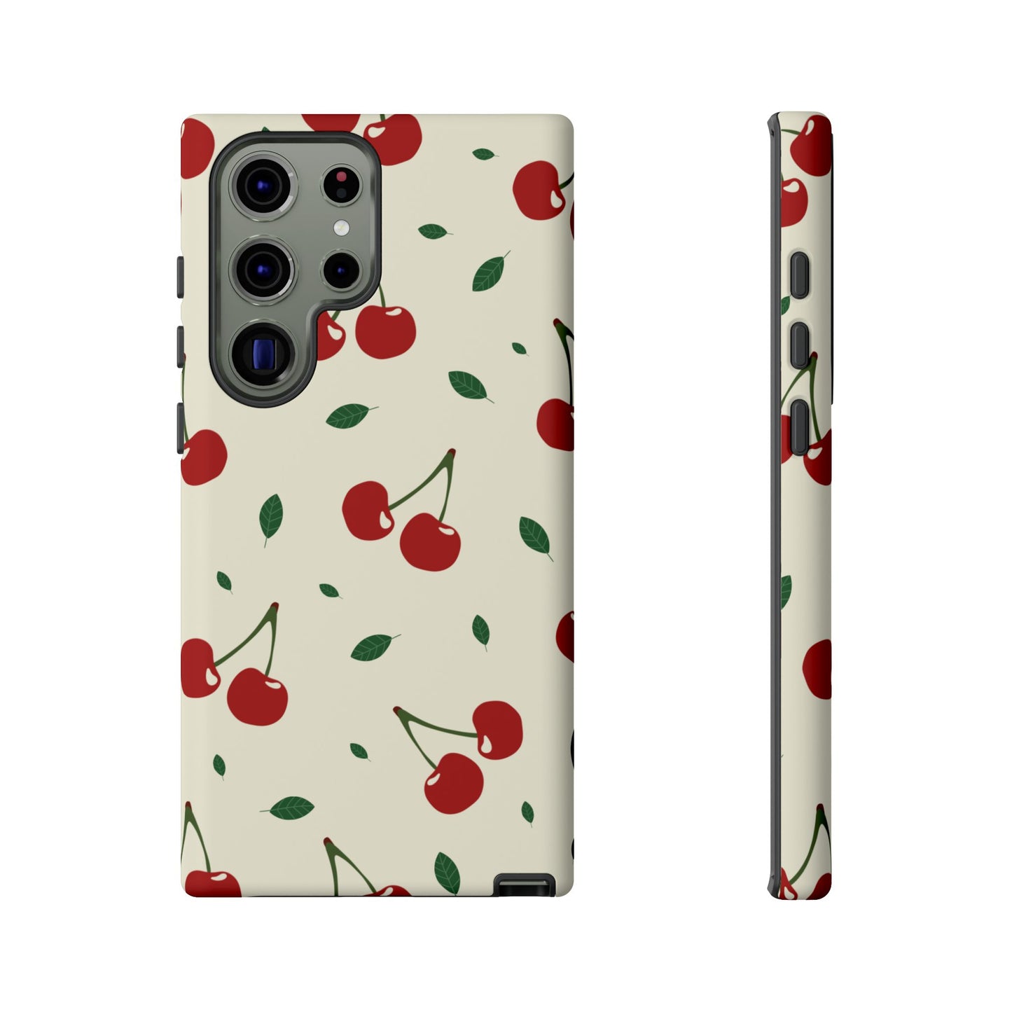 Cherries in Paris Tough Phone Cases