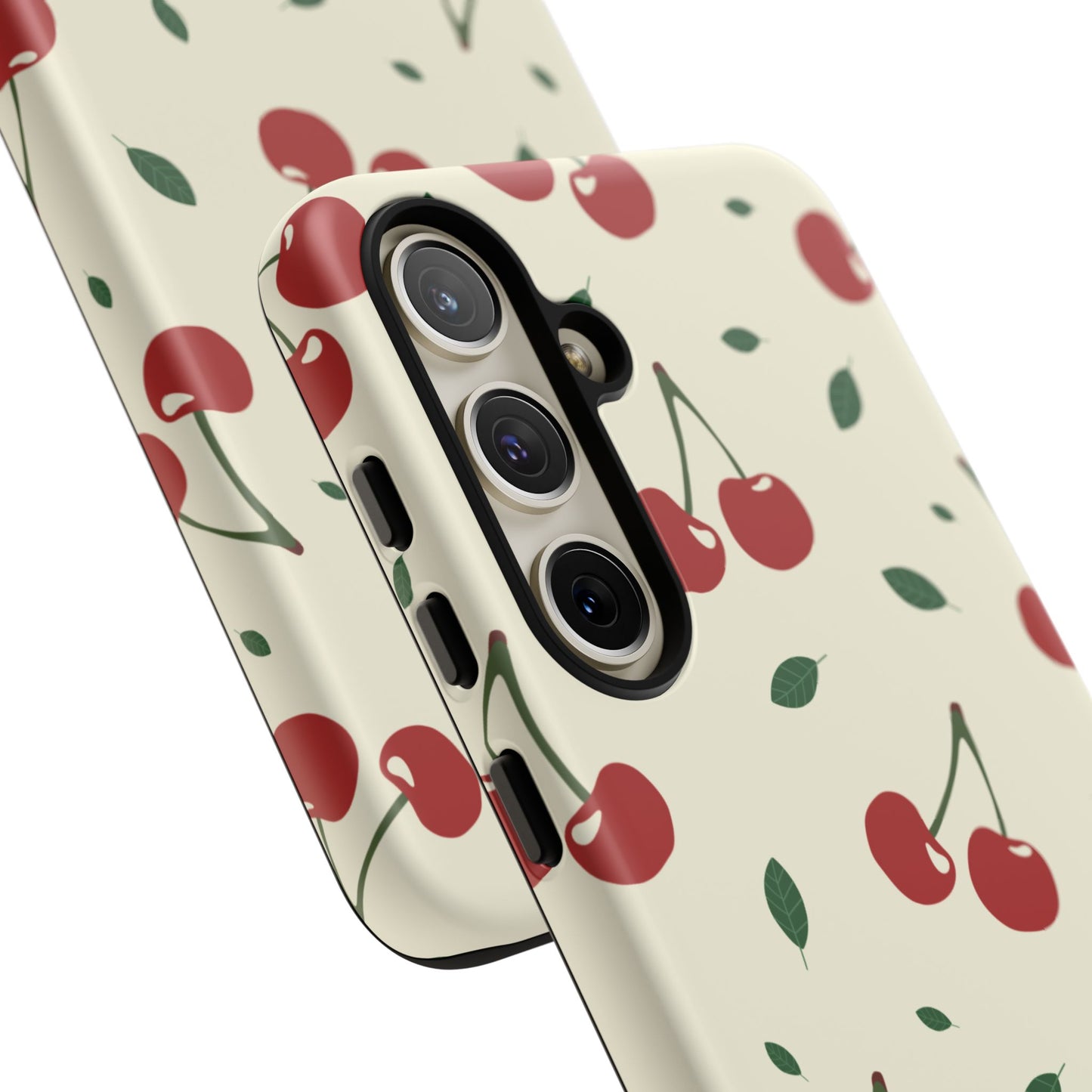 Cherries in Paris Tough Phone Cases