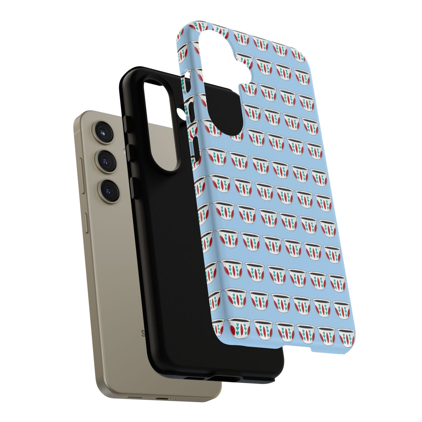 Lebanese Coffee Cup Tough Phone Cases