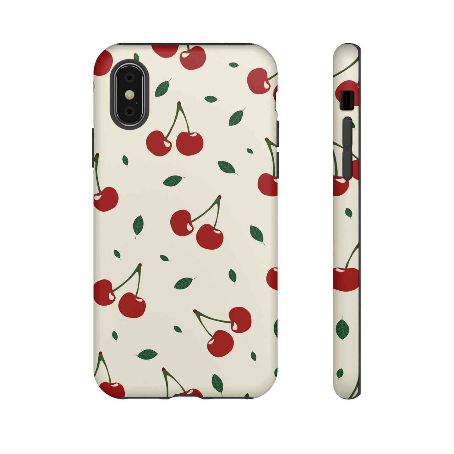 Cherries in Paris Tough Phone Cases