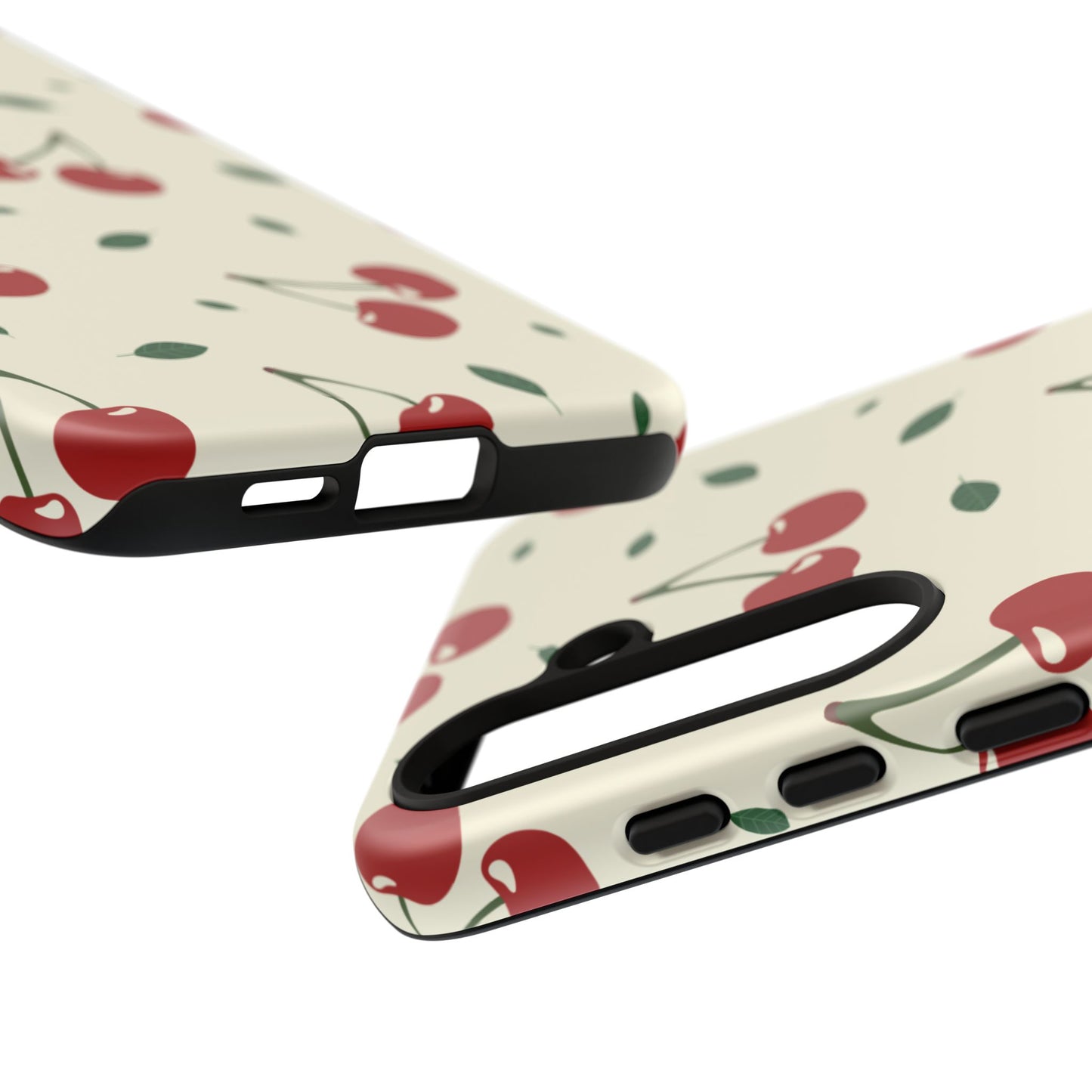 Cherries in Paris Tough Phone Cases