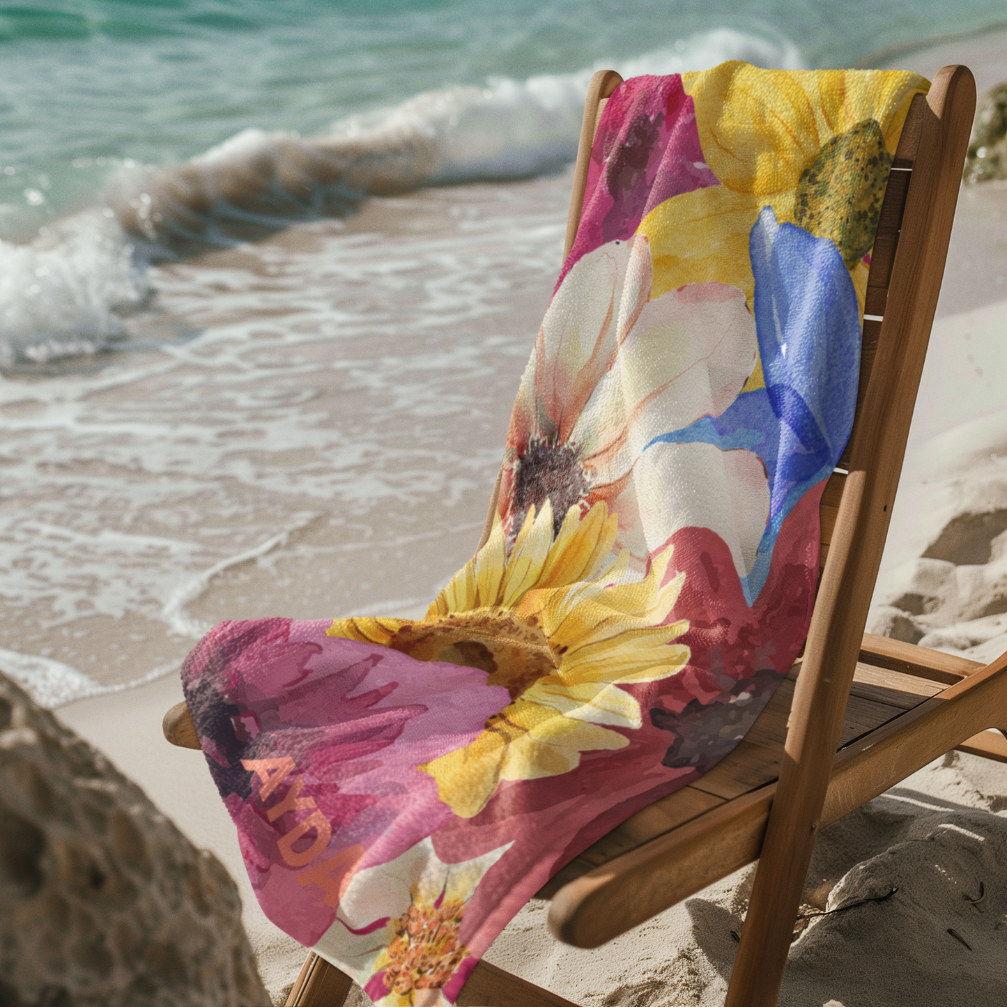 Floral Bloom Beach Towels