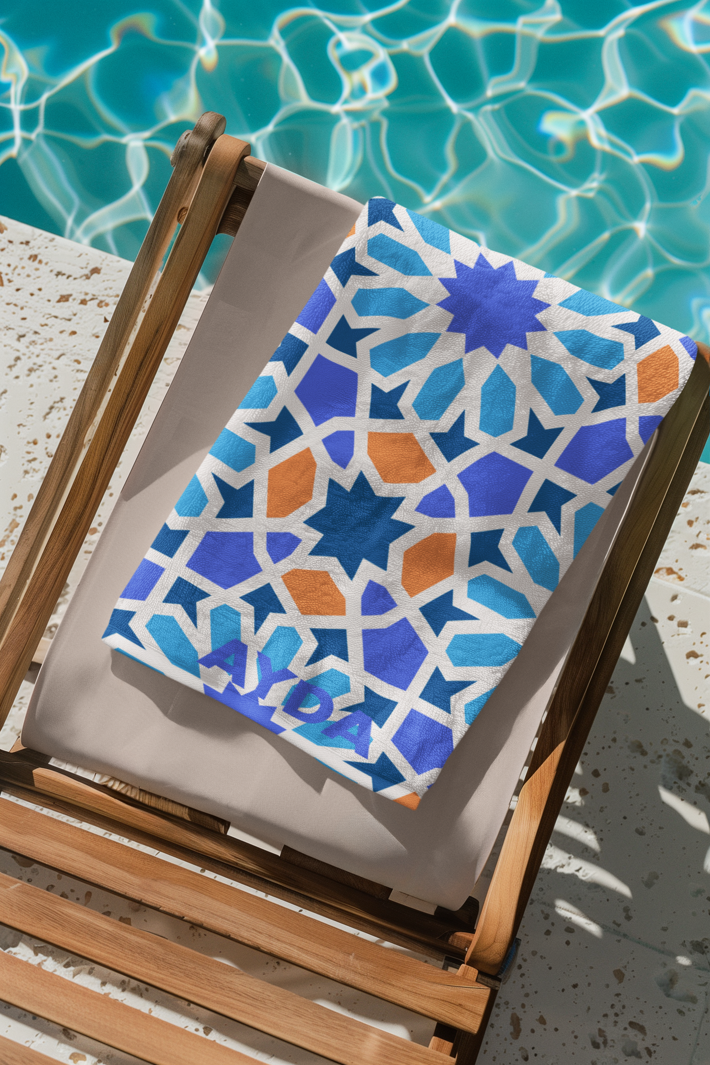 Marrakech Mosaic Mingle Beach Towels